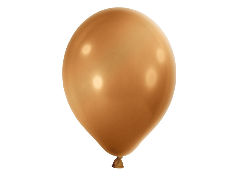 Luftballons gold Latexballons