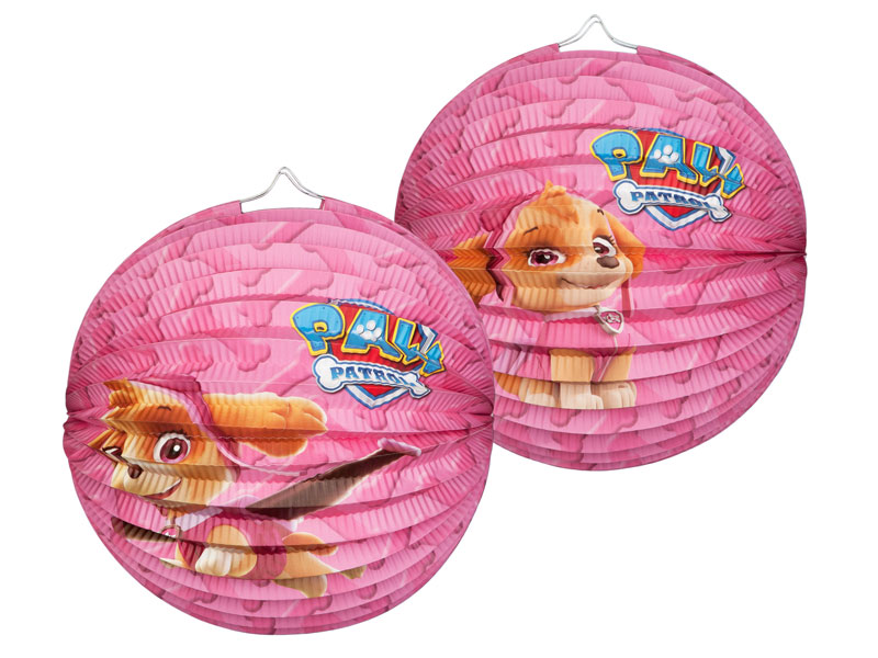 Lampion Paw Patrol Skye Laterne rosa