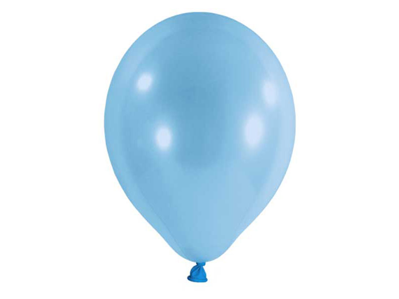 Luftballons hellblau Latexballons