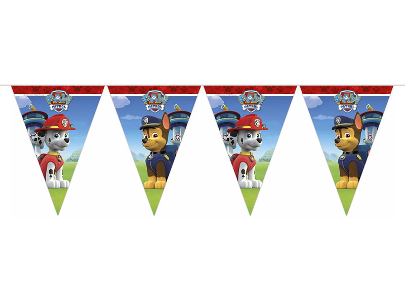 Wimpelkette Paw Patrol Wimpelgirlande