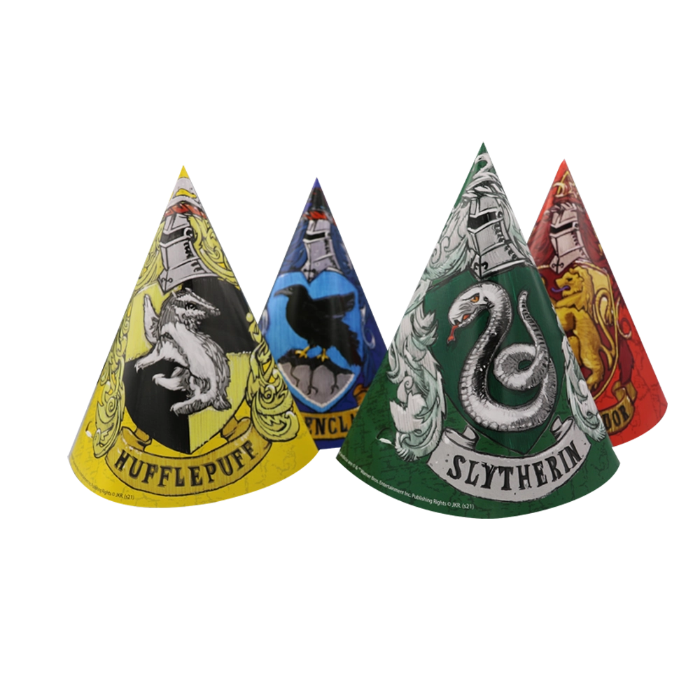 Harry Potter Partyhüte aus Pappe, im 6er Pack