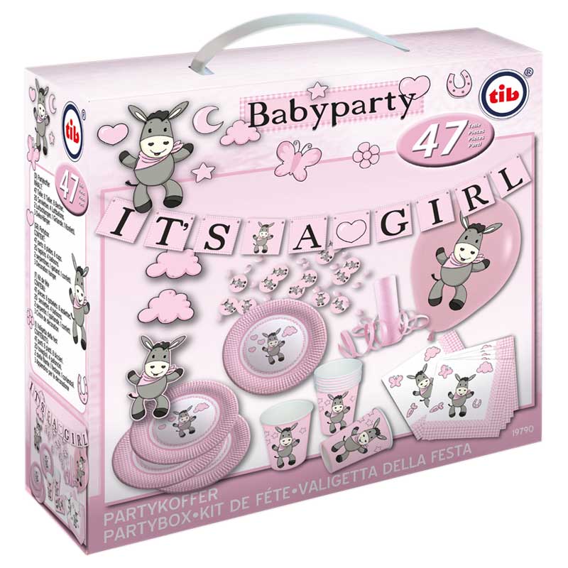 Babyparty Deko für Mädchen