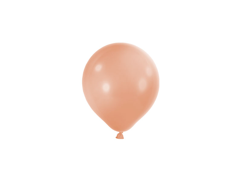 Mini Luftballons roségold kleine rosegoldene Latexballons