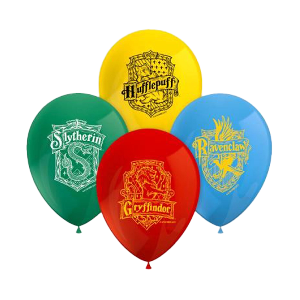 Harry Potter Luftballons, Hogwarts-Motive, 8 Stk., 30cm