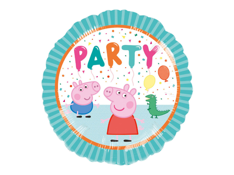 Peppa Wutz Folienballon für den Kindergeburtstag