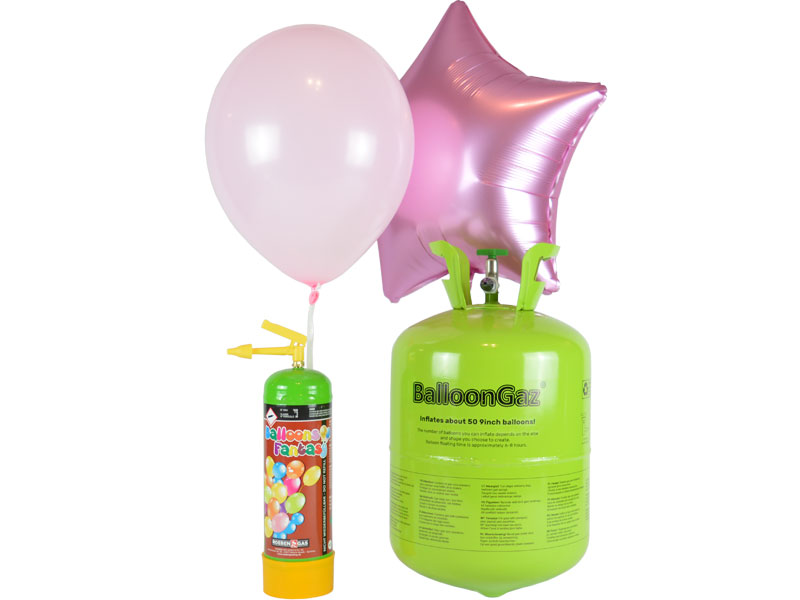 Luftballons mit Helium aufblasen 2