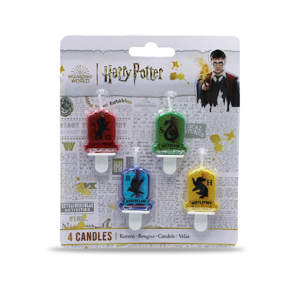 "Harry Potter" Geburtstagskerzen im 4er Pack, 2,2cm x 3cm