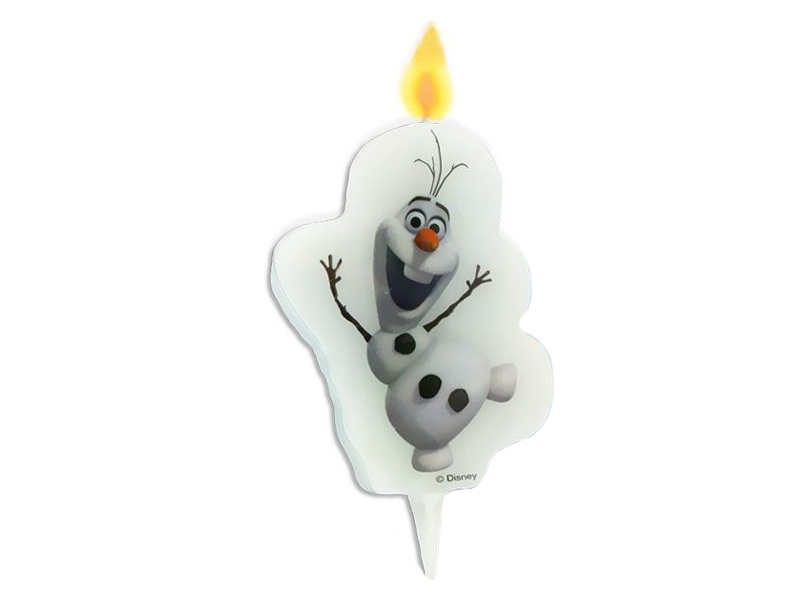 Geburtstagskerze Olaf der Schneemann Kerze Frozen