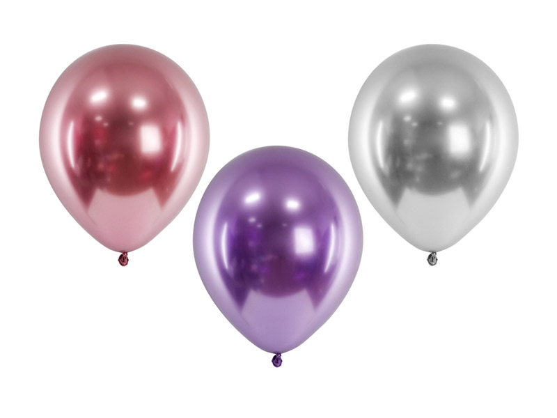 Glossy Metallic Luftballons