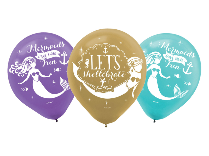 Luftballons Meerjungfrau Ballons Mermaid