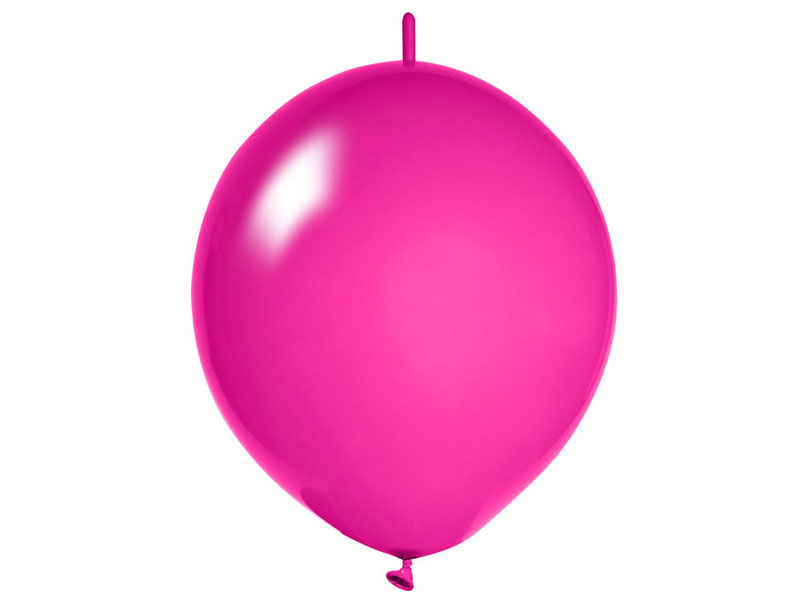 Kettenluftballon pink Linkballon